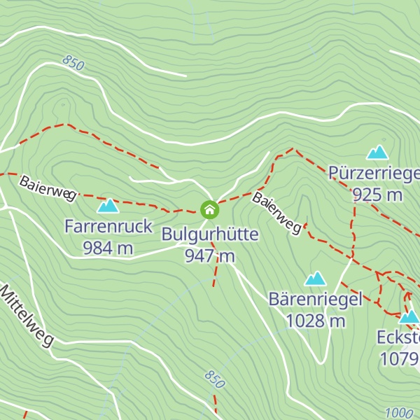 Map of Bulgurhütte