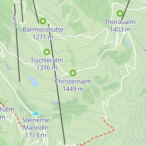 Map of Christernalm