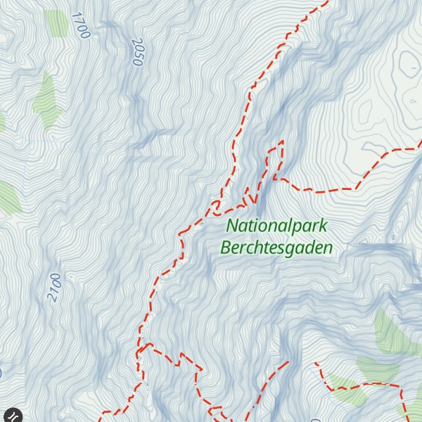 Map of Watzmann-Mittelspitze