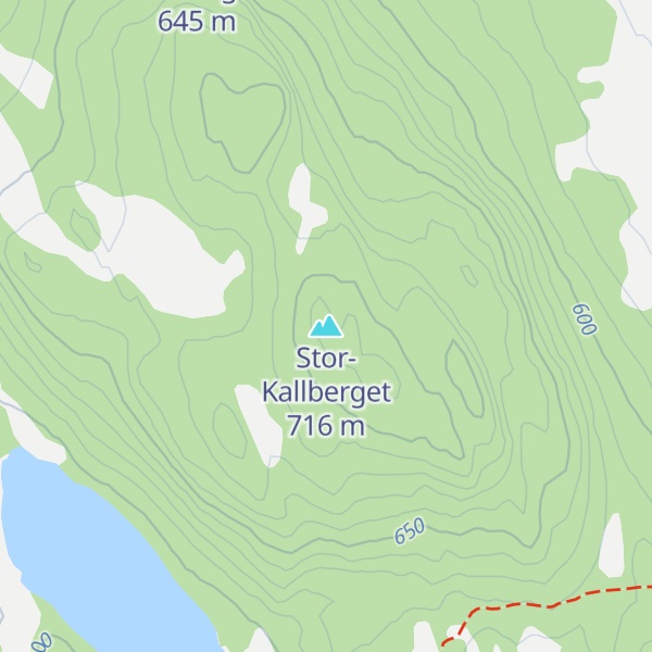 Map of Stor-Kallberget