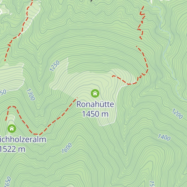 Map of Lainacher Kuhalm