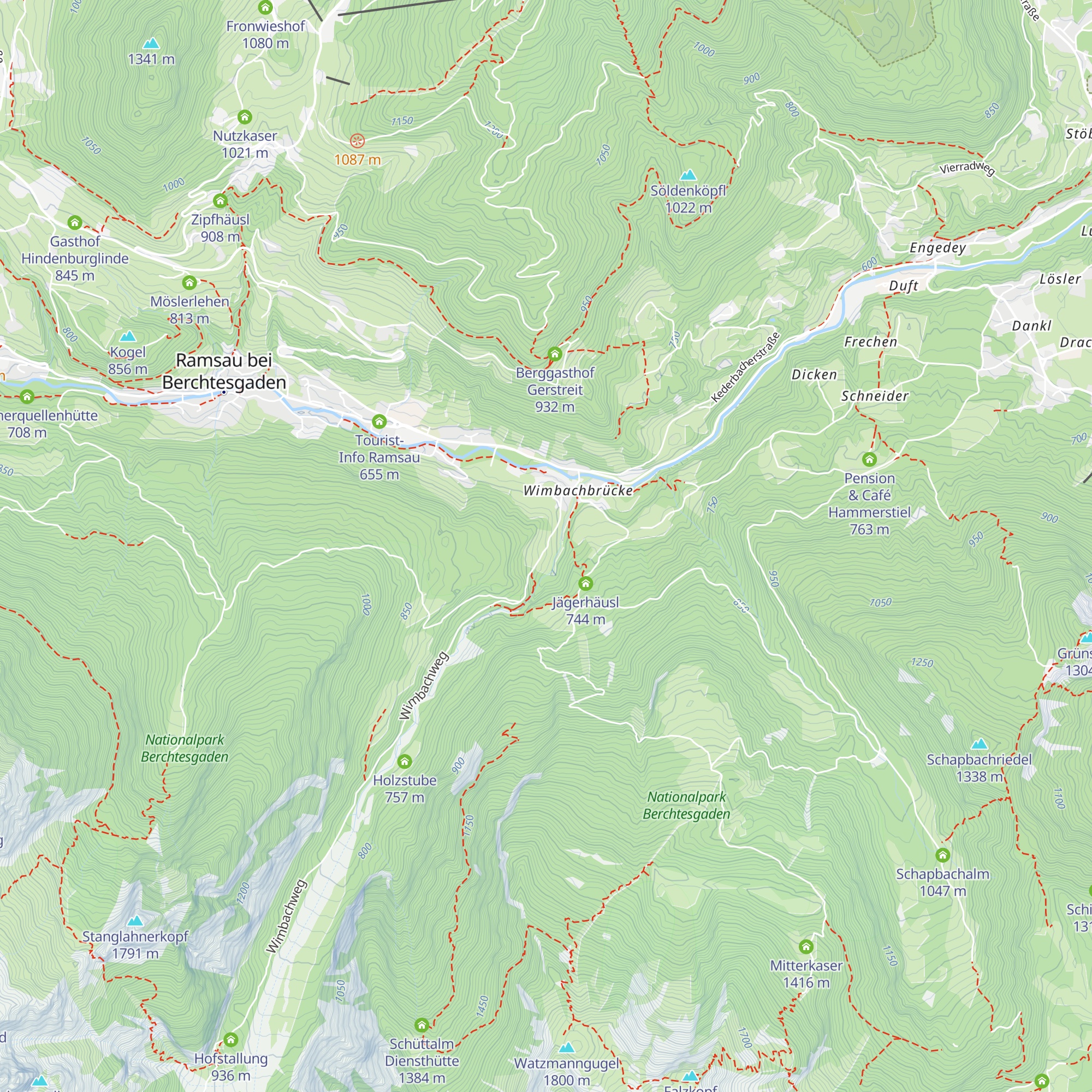 Wimbach's Wollstadl map