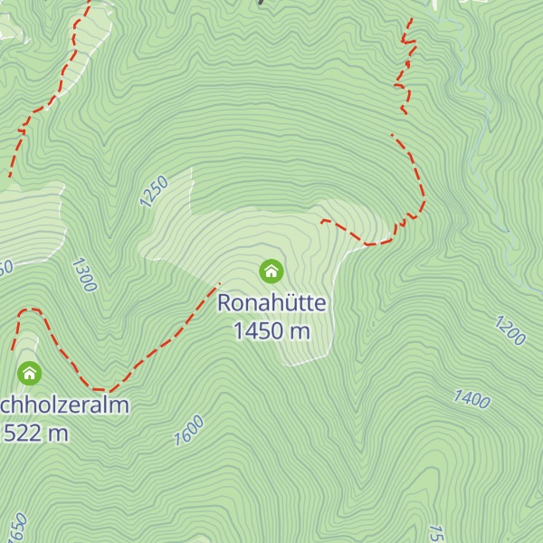 Map of Ronahütte