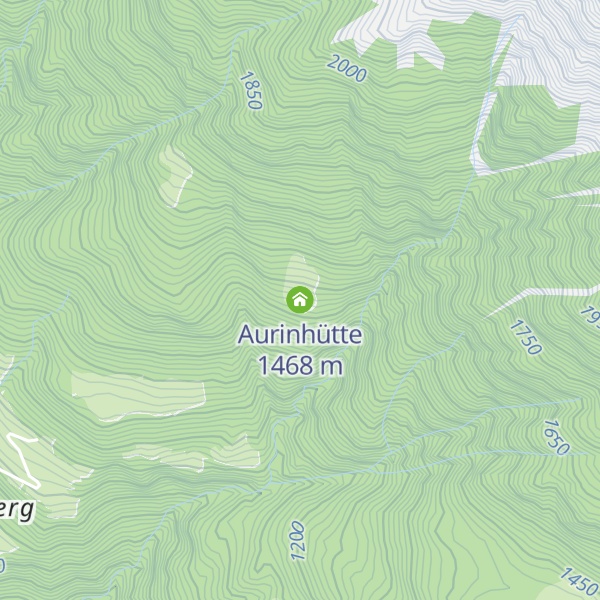 Map of Aurinhütte