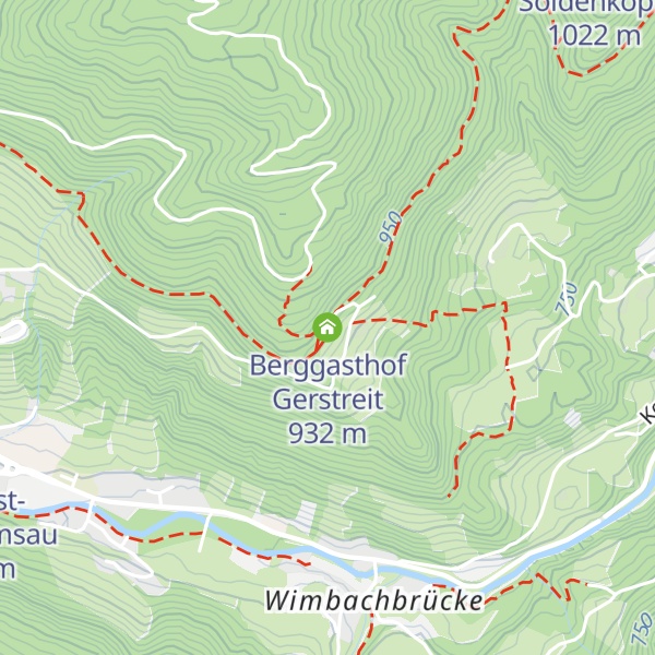 Map of Berggasthof Gerstreit