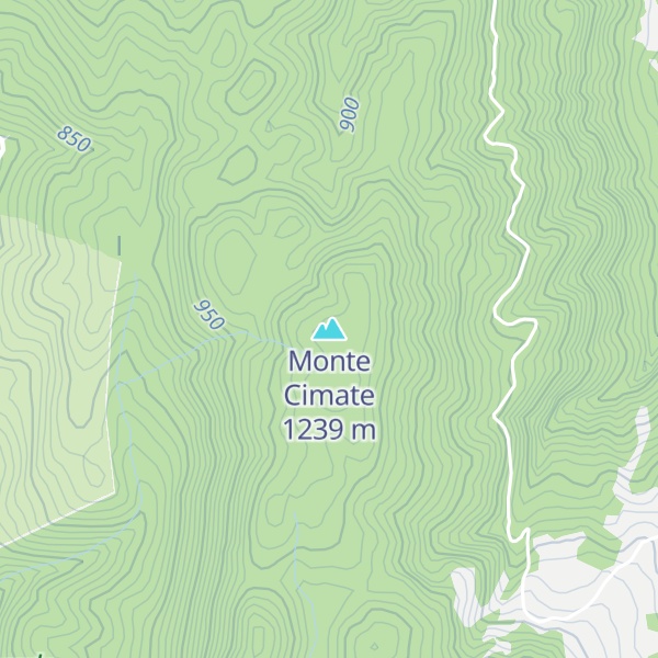 Map of Monte Cimate