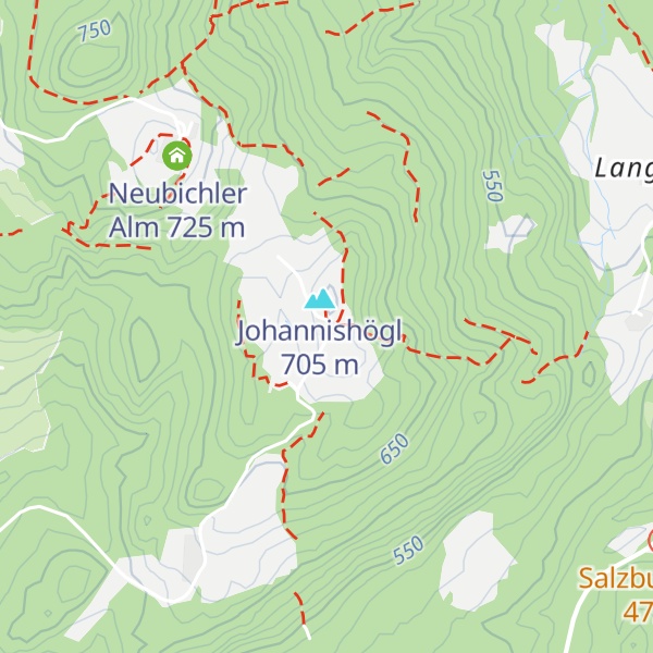 Map of Berggasthof Johannishögl