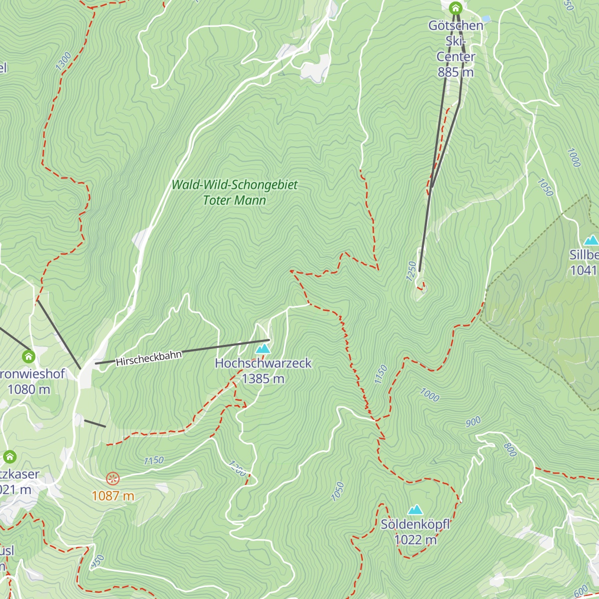 Bezoldhütte map