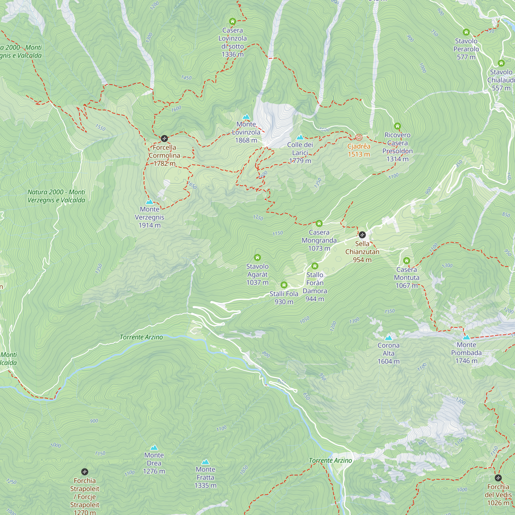 Stavolo Agaràt map