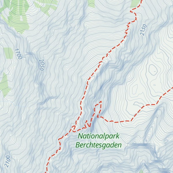 Map of Hocheck-Unterstandshütte