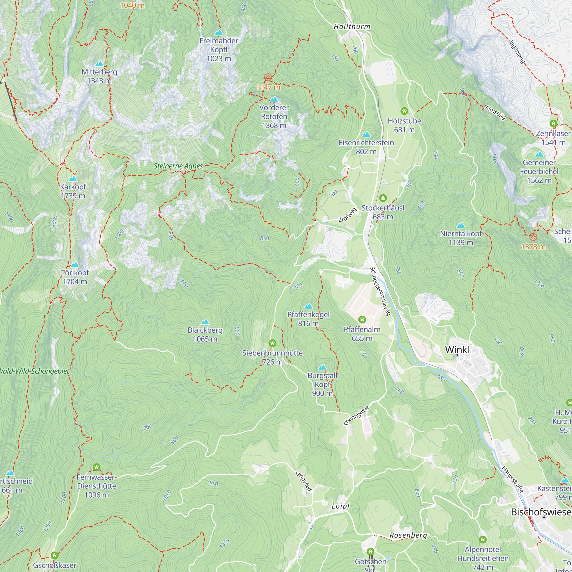 Klaushäusl map