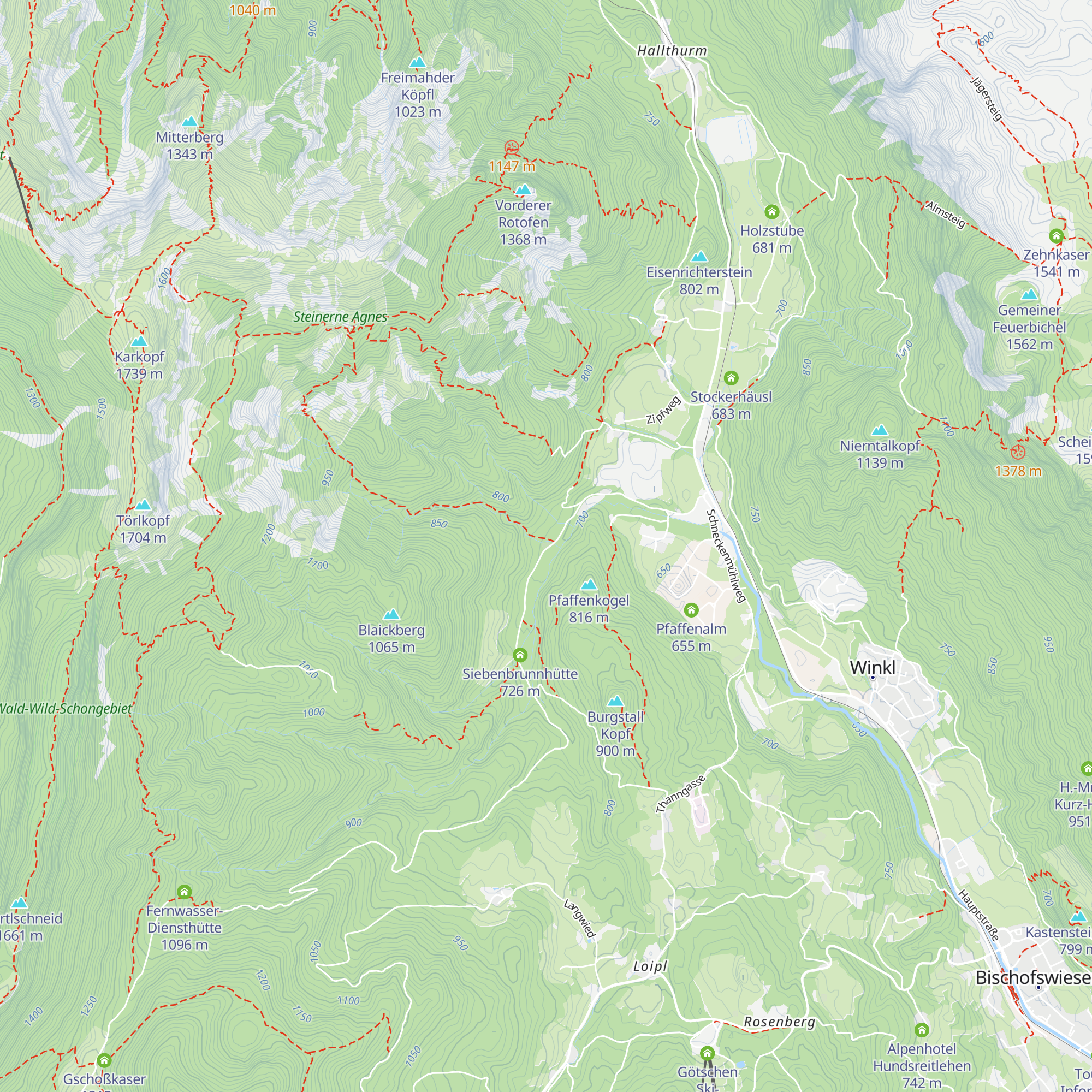 Klaushäusl map