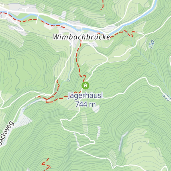 Map of Jägerhäusl