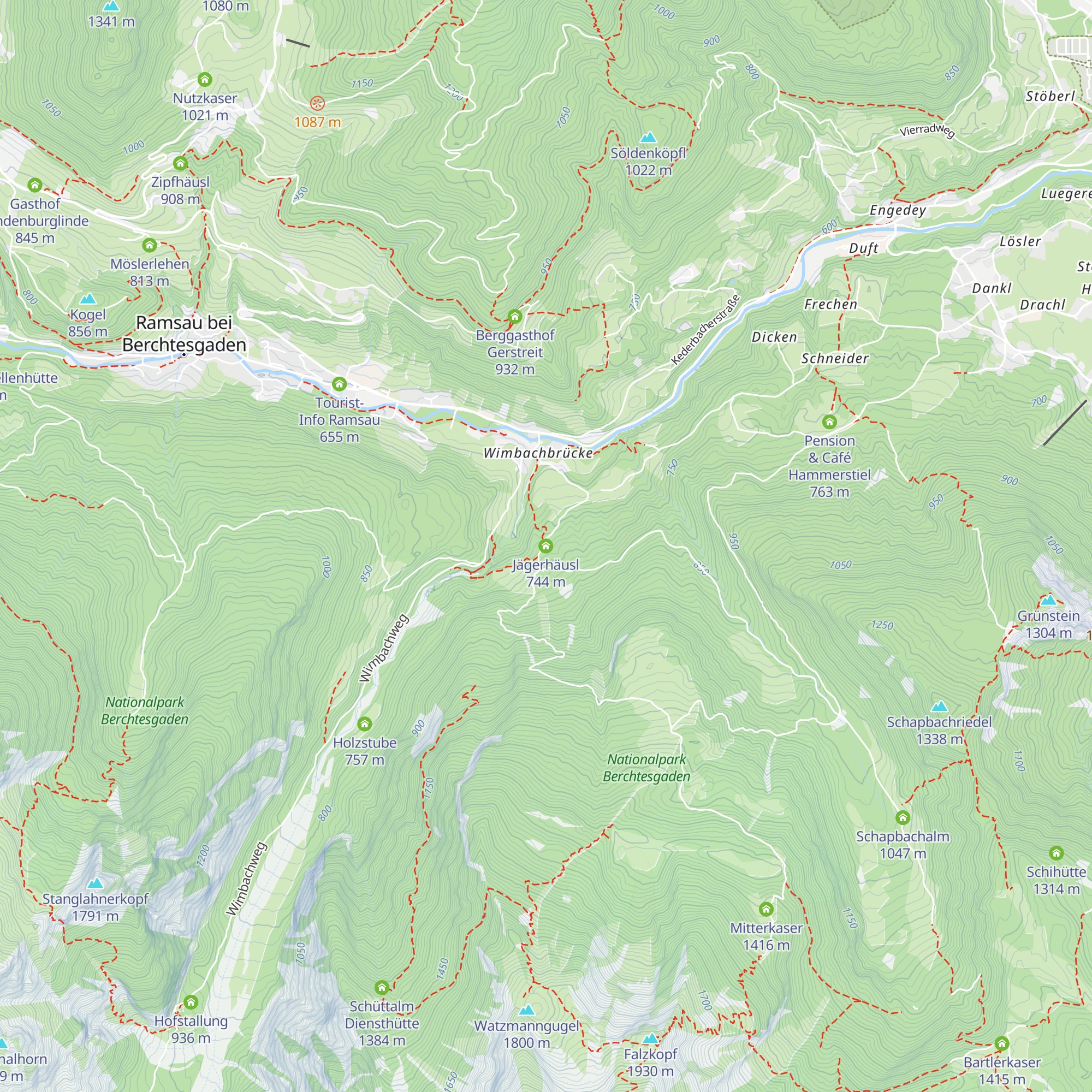 Jägerhäusl map
