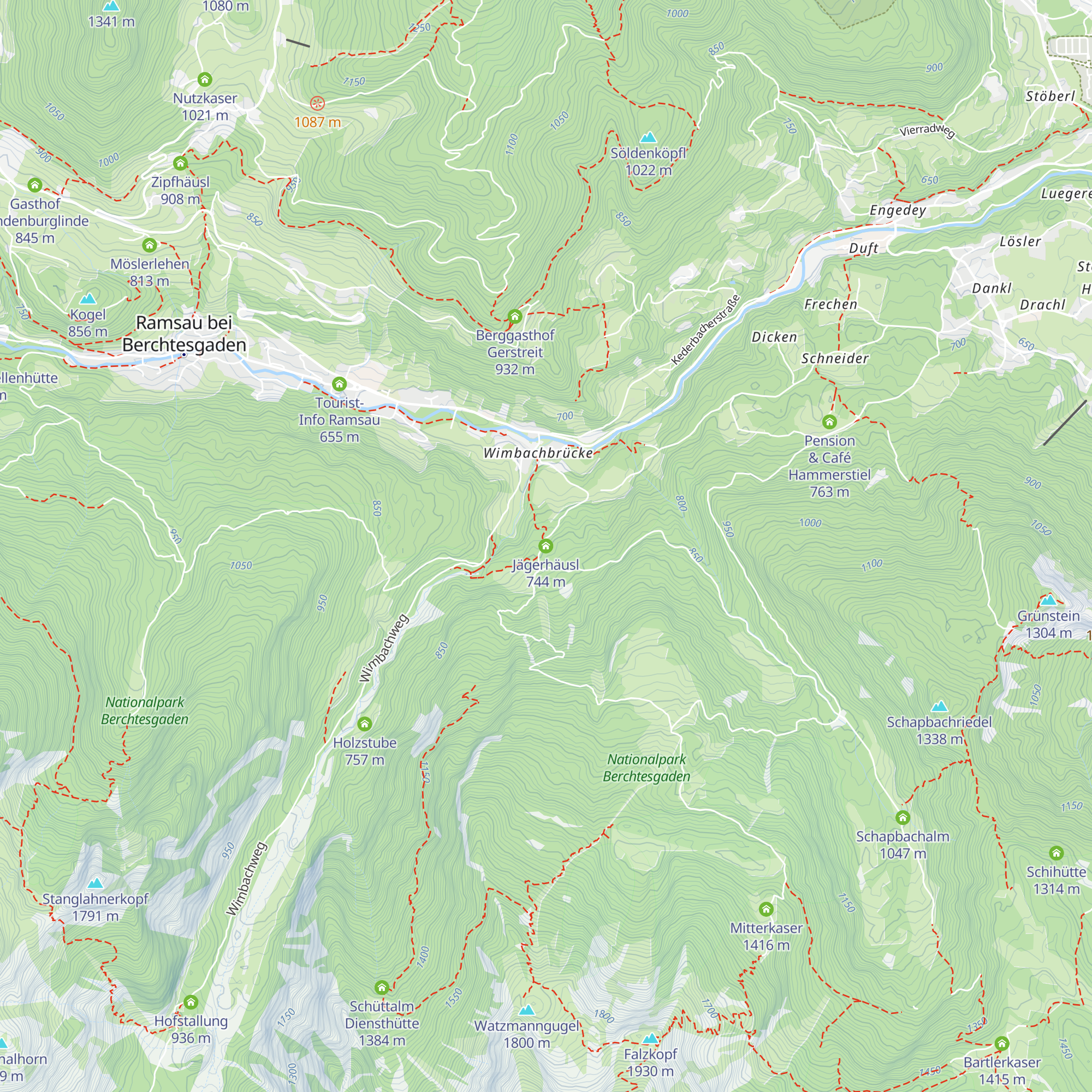 Jägerhäusl map