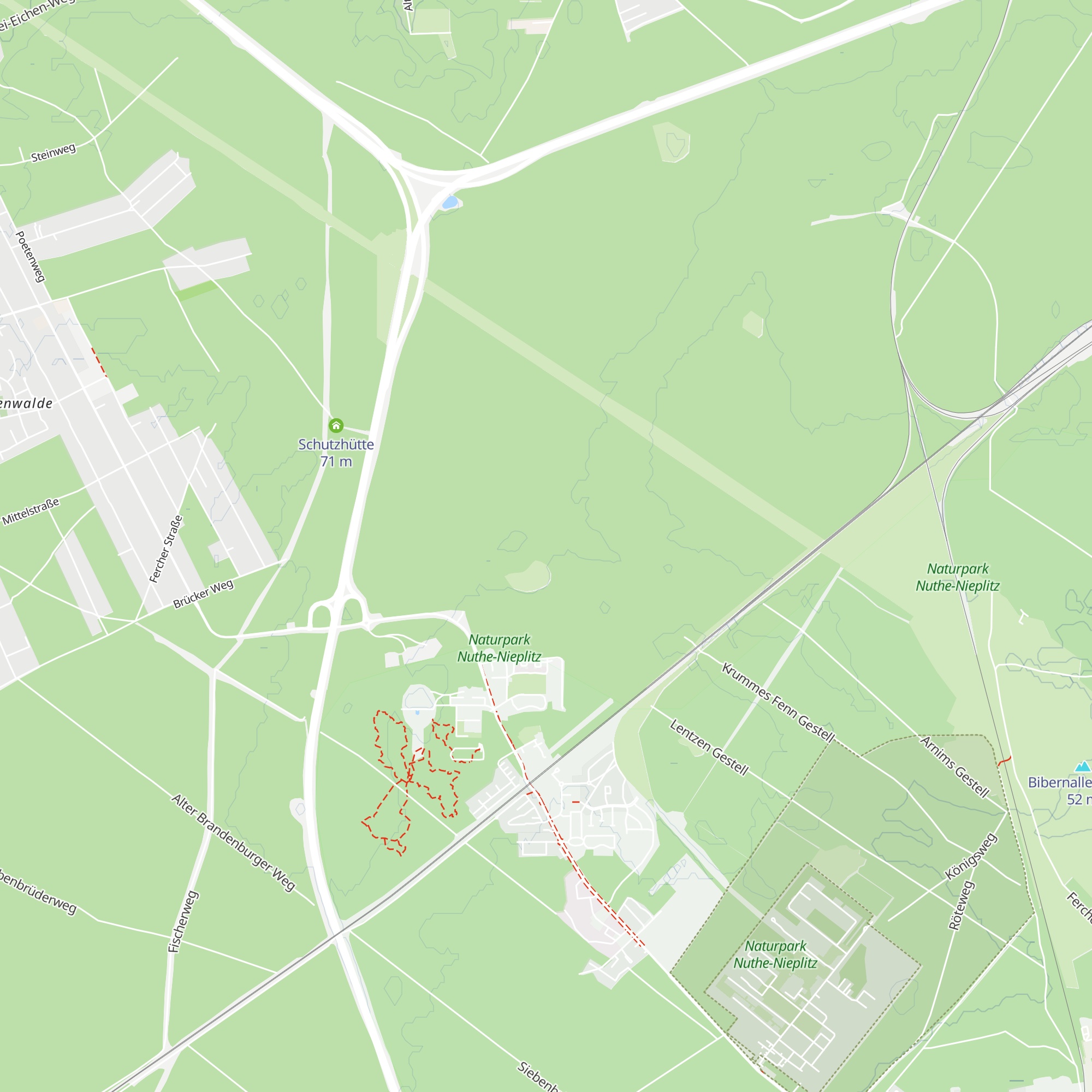 Schutzhütte map