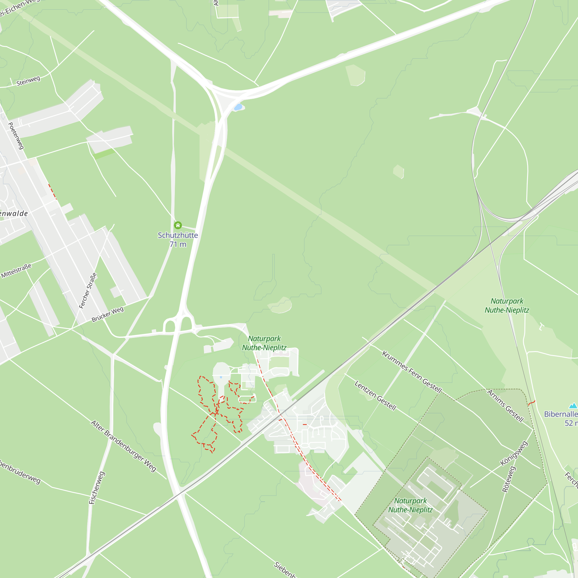 Schutzhütte map