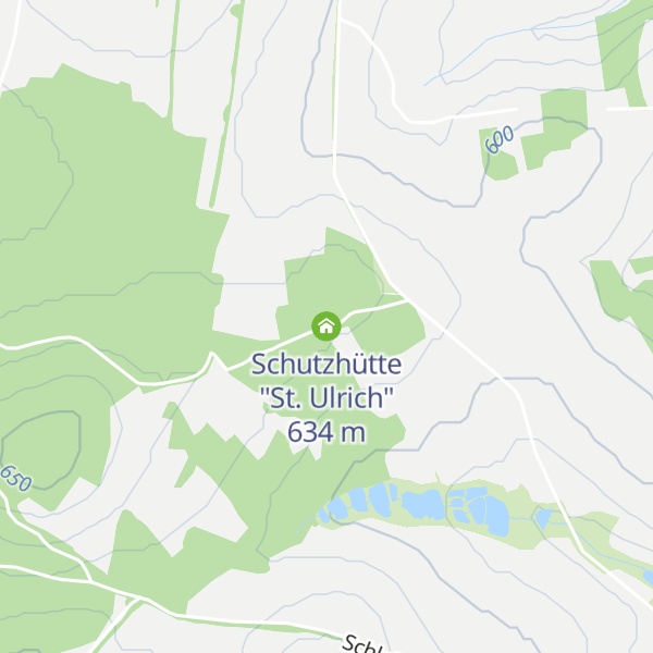 Map of Schutzhütte "St. Ulrich"
