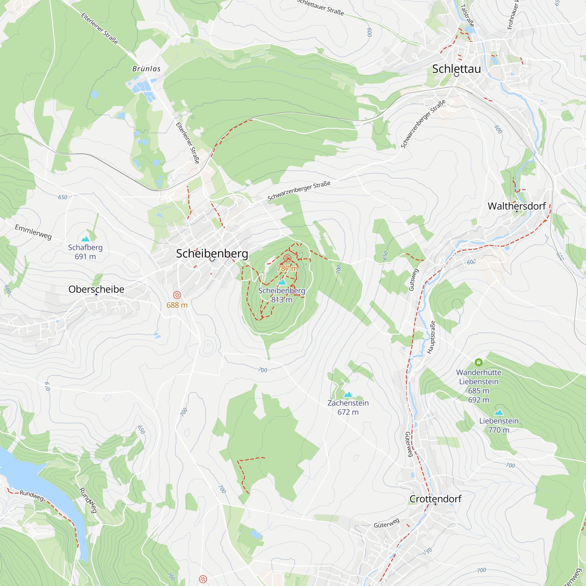 Ottomar-Zahm-Hütte map
