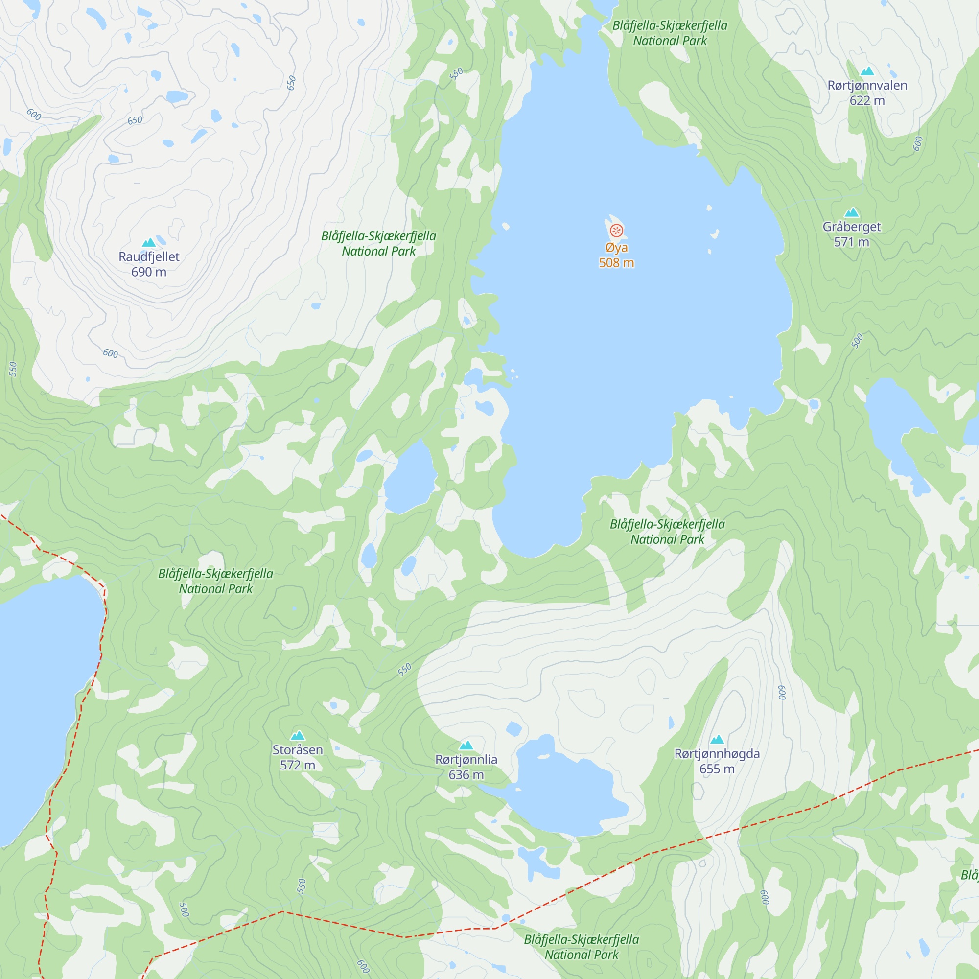 Rørtjønnstua map