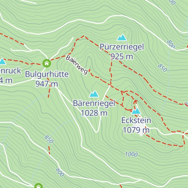 Map of Bärenriegel