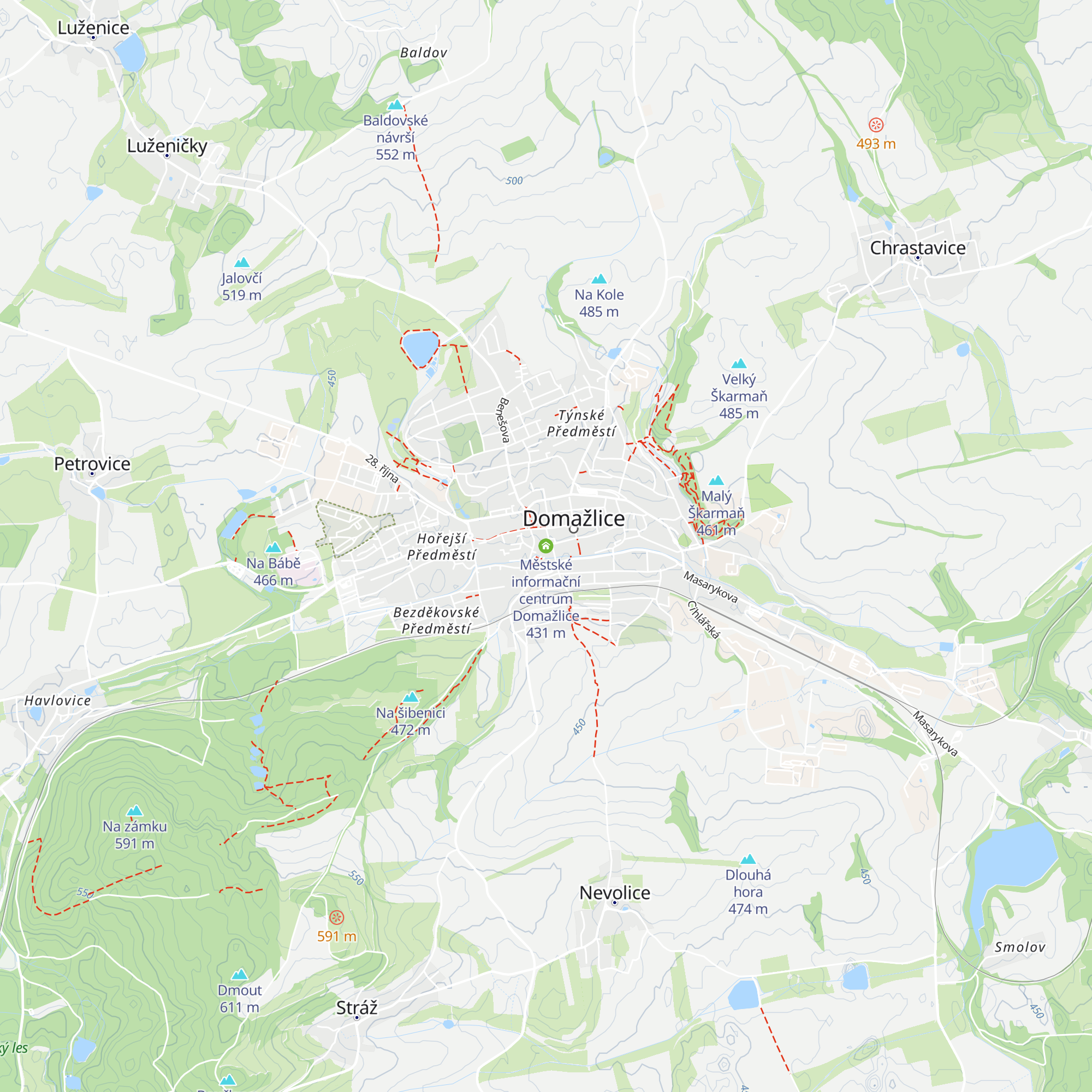 Městské informační centrum Domažlice map