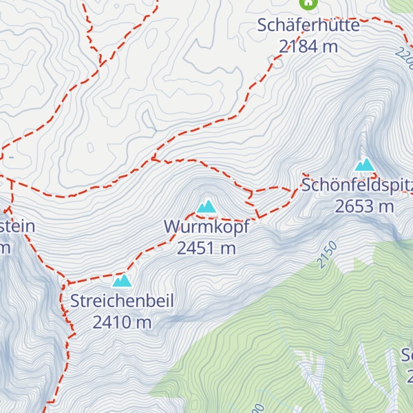 Map of Wurmkopf