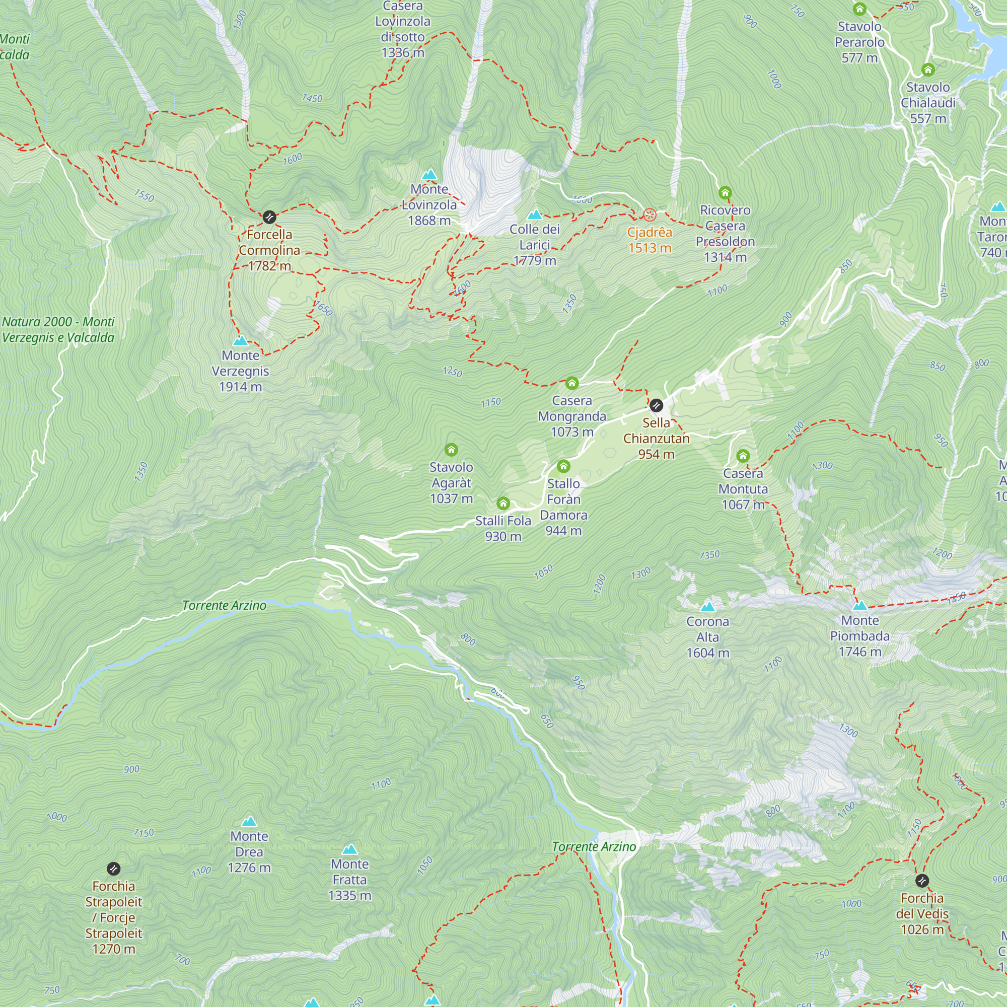 Stalli Fola map