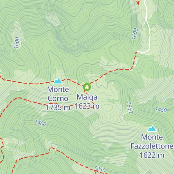 Map of Malga