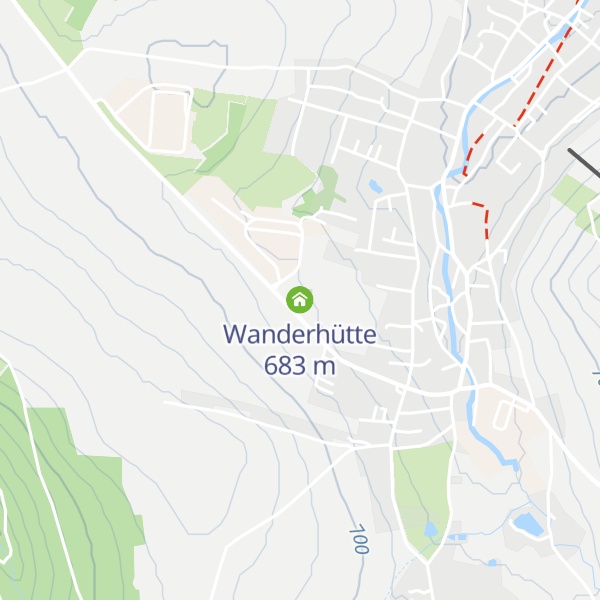 Map of Wanderhütte