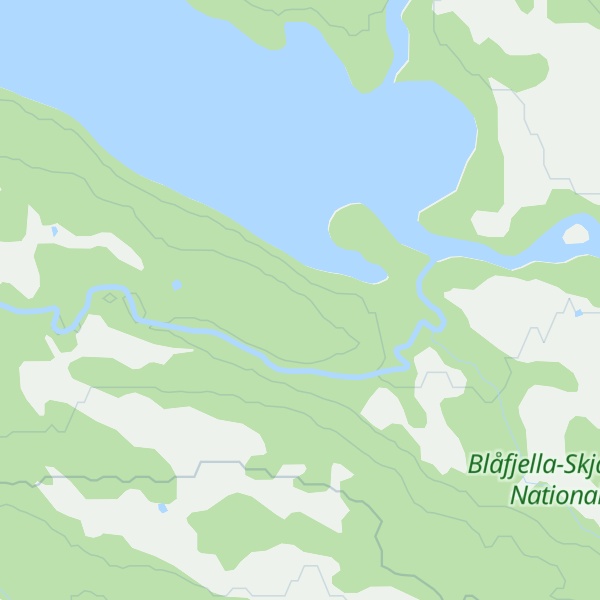 Map of Seisjøen skogstue