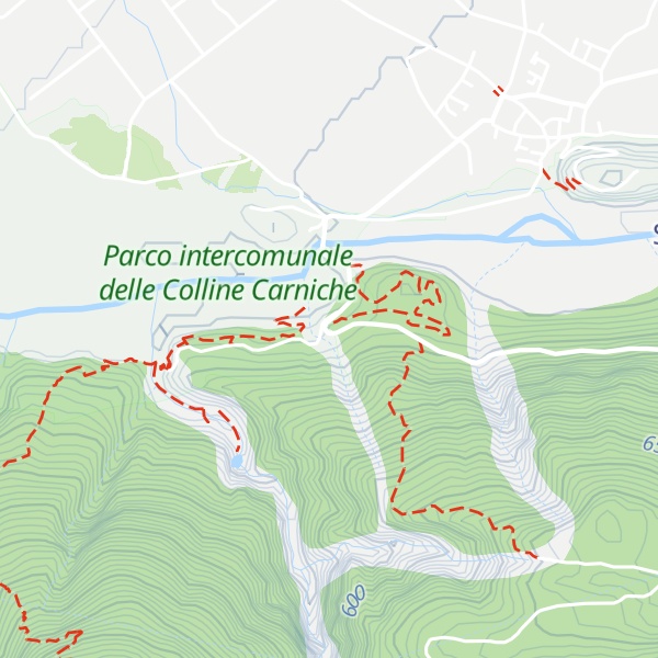 Map of Stavolo Mazzolini