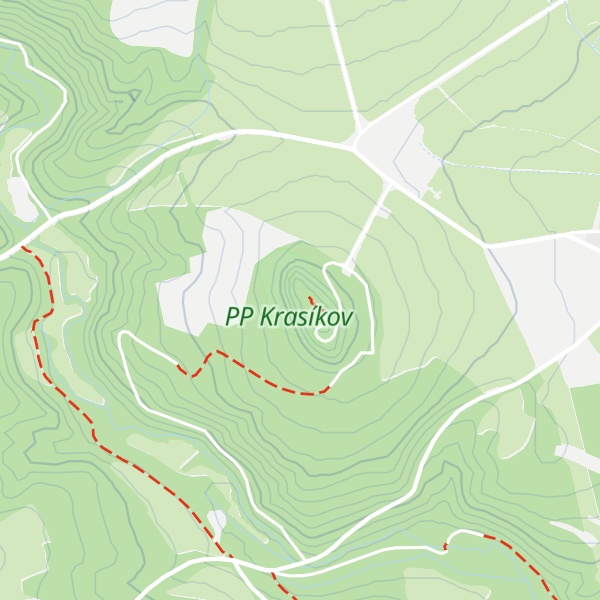 Map of Krasíkov