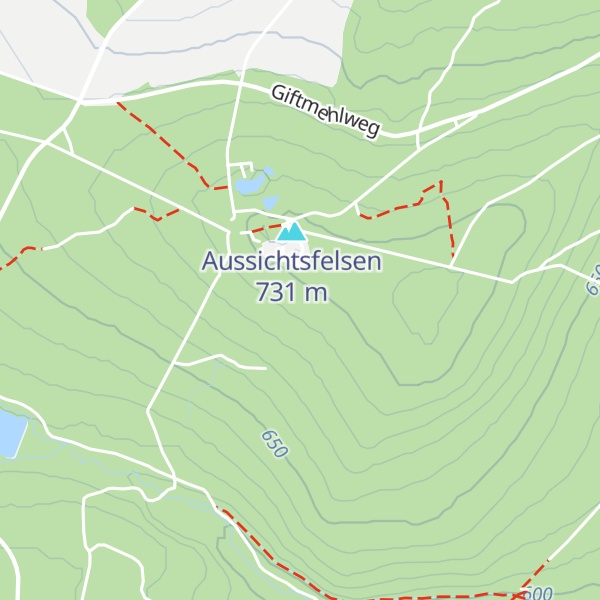 Map of Turnerfelsen