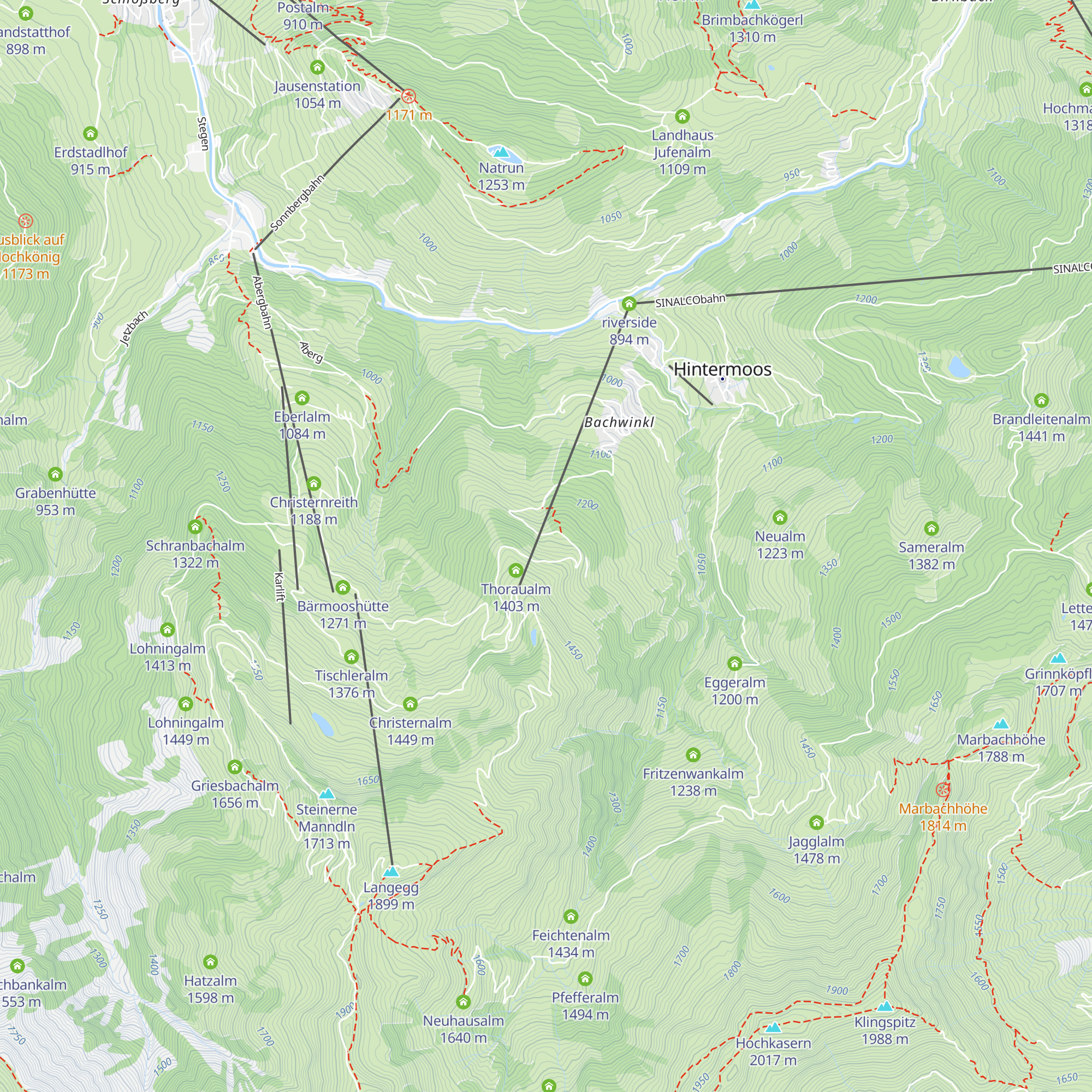 Melchamalm map