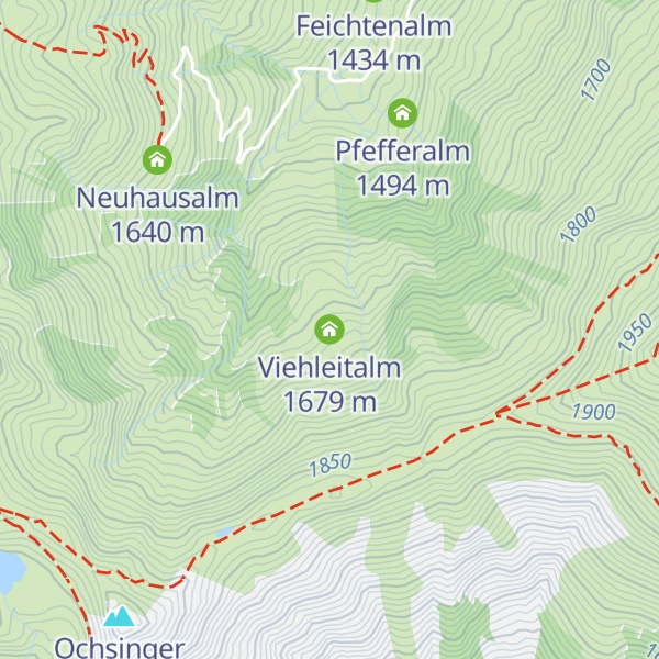 Map of Viehleitalm