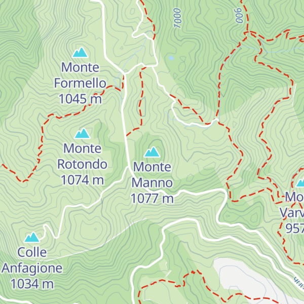 Map of Monte Manno