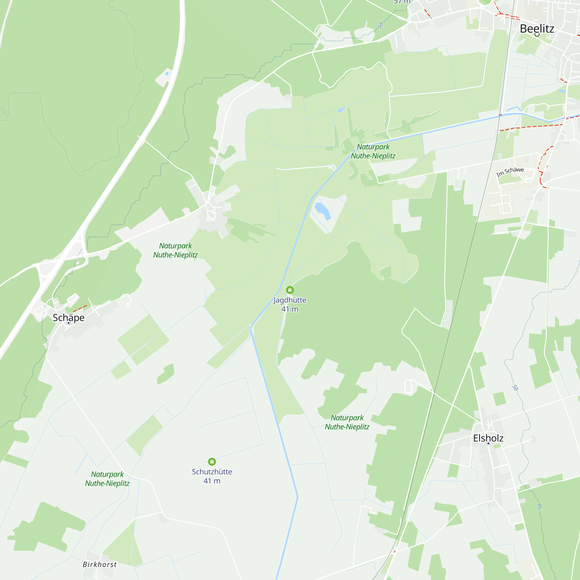 Jagdhütte map