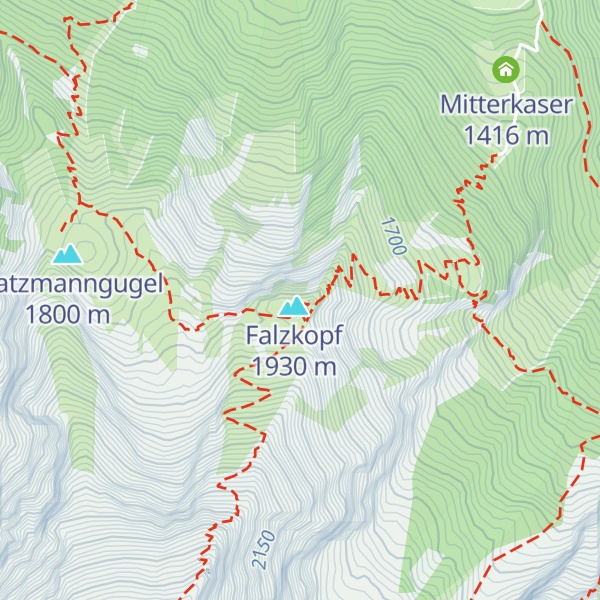 Map of Watzmannhaus