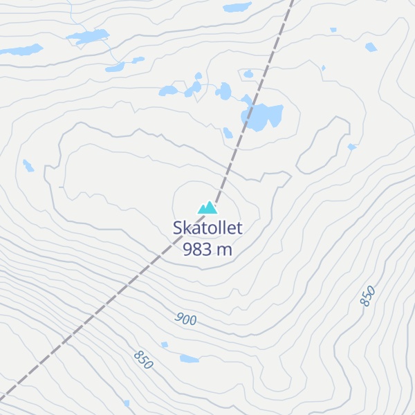 Map of Skatollet