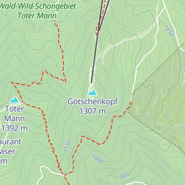 Map of Götschenkopf