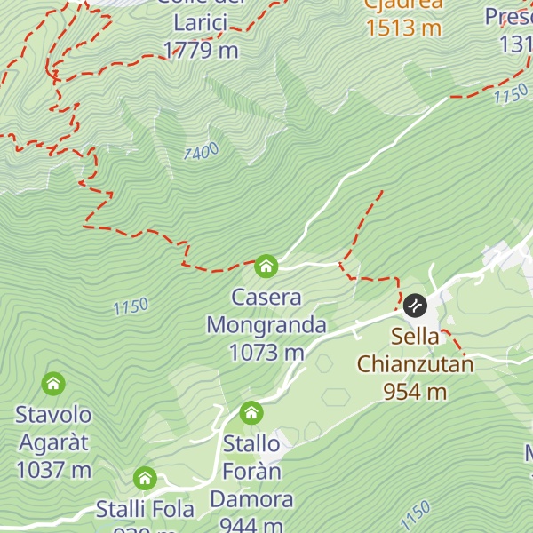 Map of Casera Mongranda