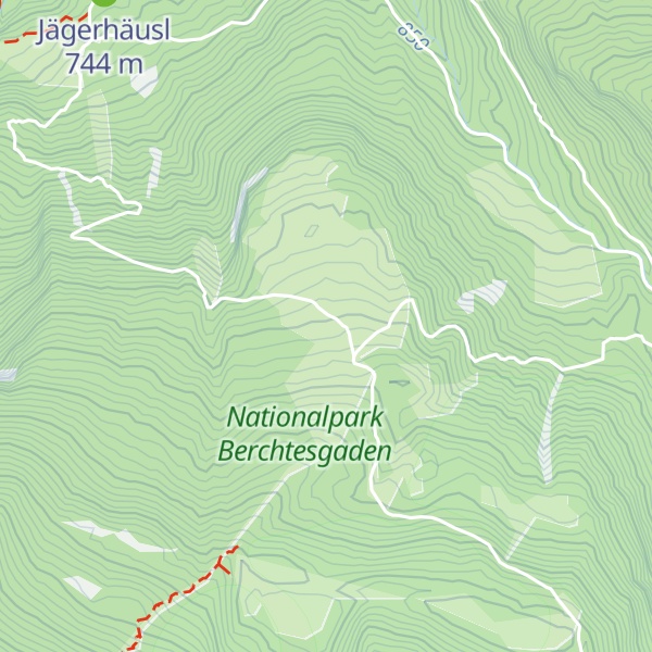 Map of Diensthütte