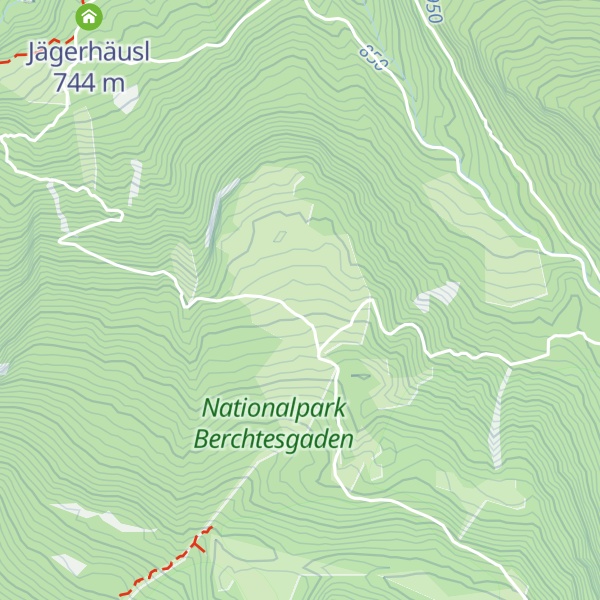 Map of Stubenalm