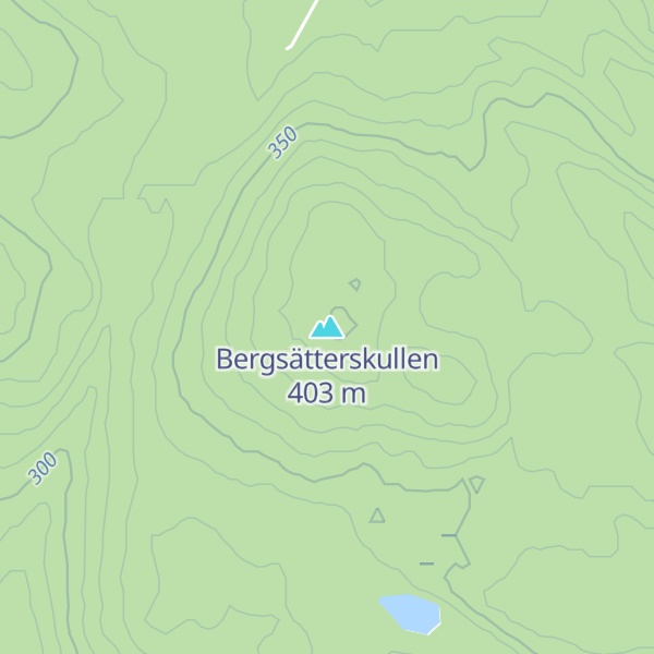 Map of Bergsätterskullen