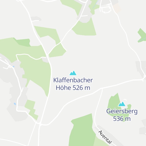 Map of Klaffenbacher Höhe