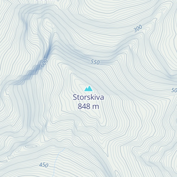 Map of Storskiva