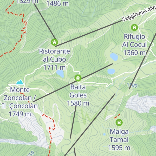 Map of Baita Goles