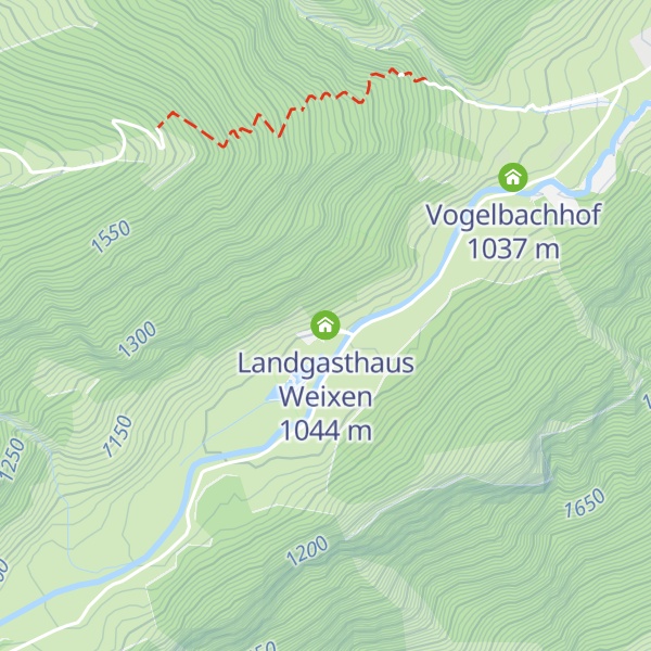 Map of Landgasthaus Weixen