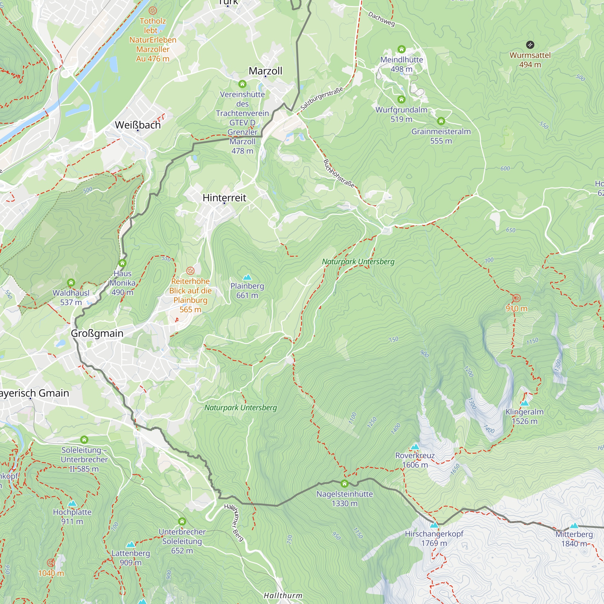 Kernbauer map
